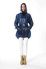 Hooded Parka  Midnight Blue